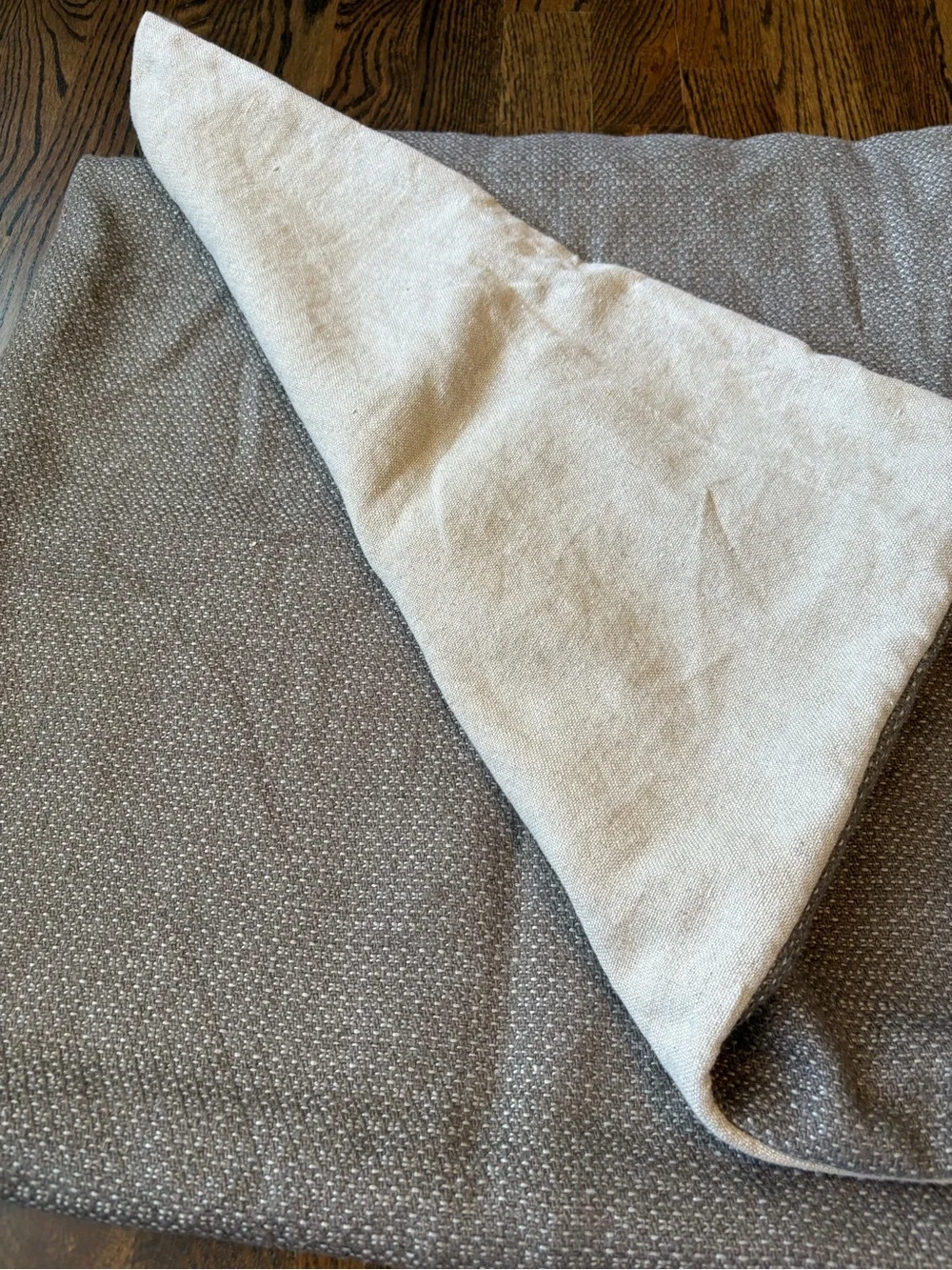 Restoration Hardware Belgian Linen Textured Weave Pillow Cover 21